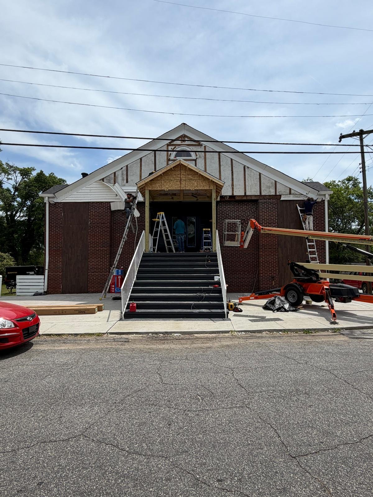 Church Entrance Construction