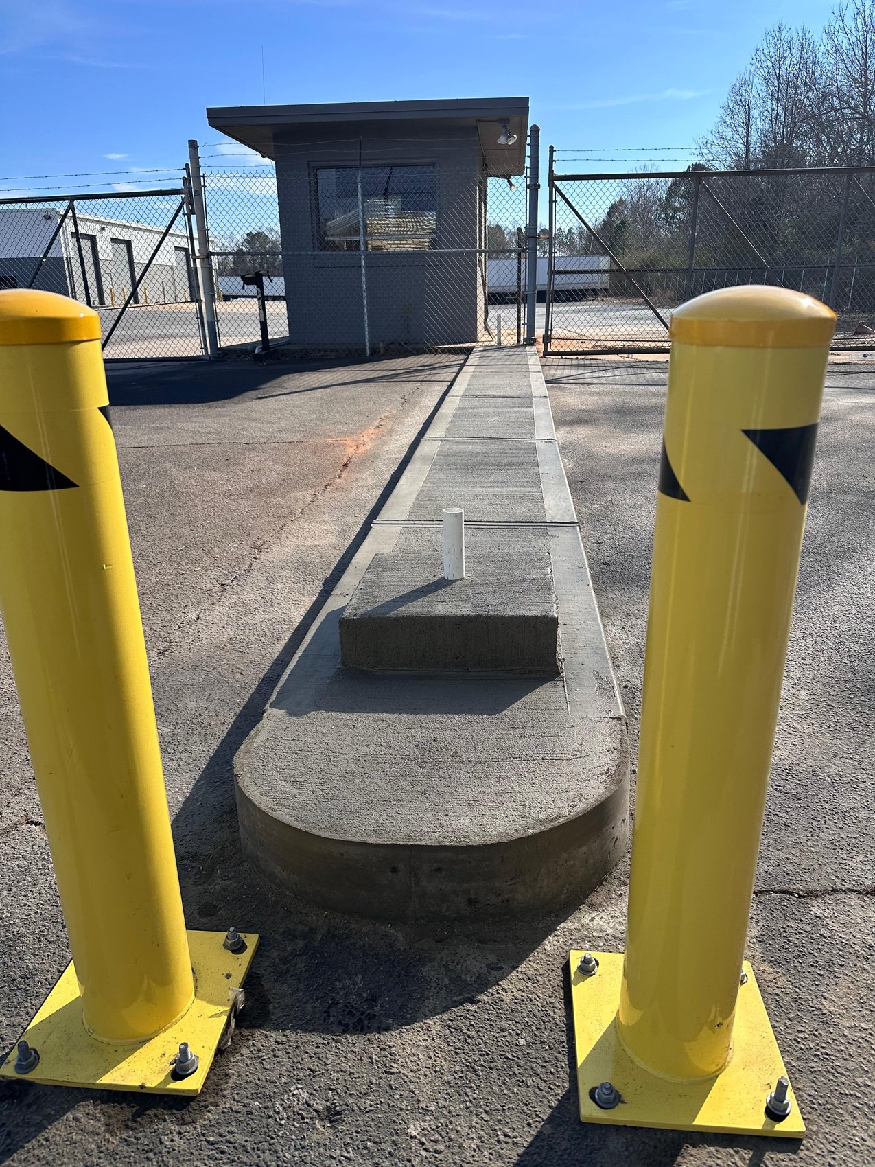 ADA Ramp Bollards